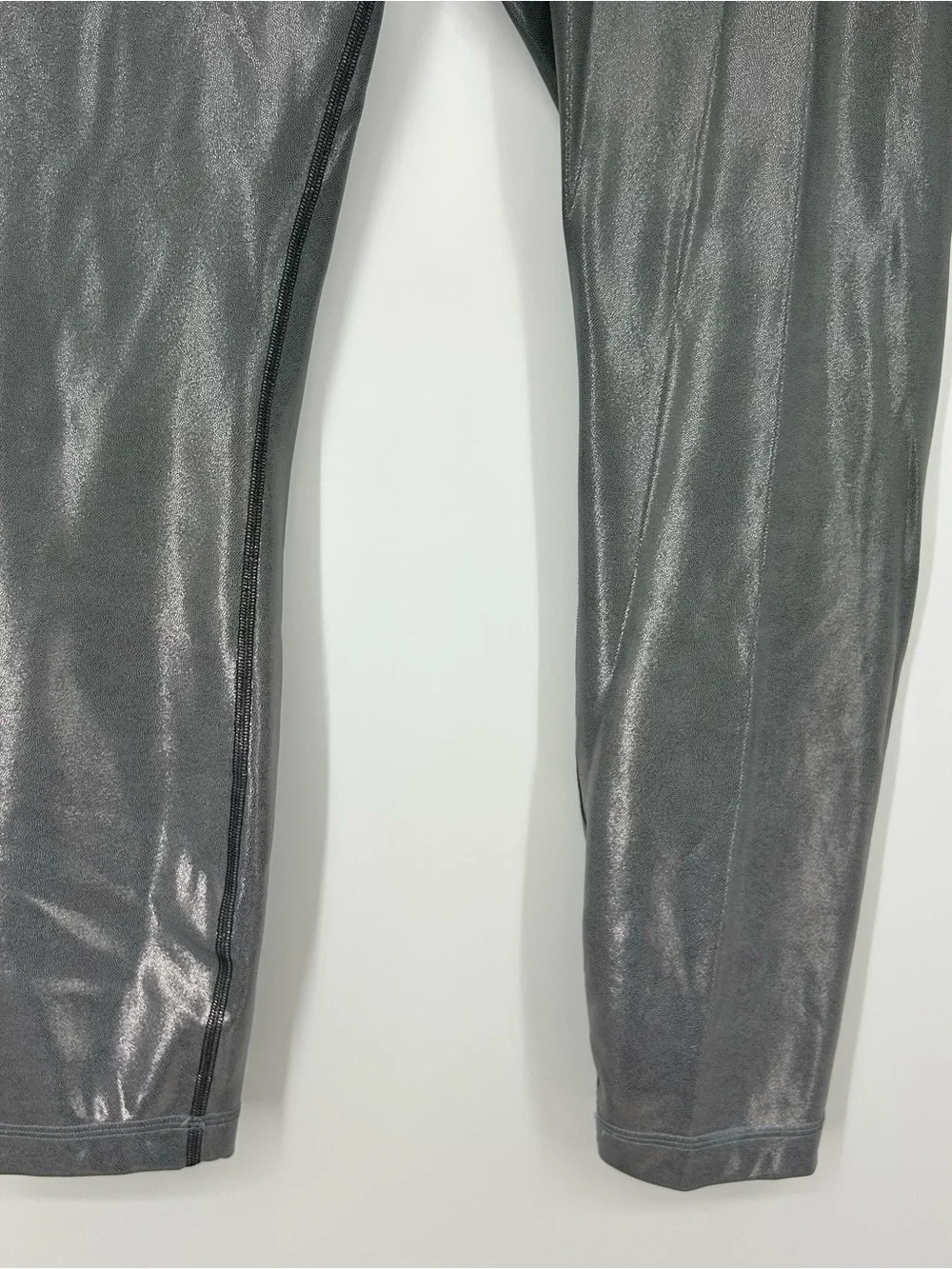 Lululemon Wunder Train High Rise Tight Leggings Foil Gradient Grey